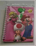 SuperMario Inspired Printed Spiral Notebook