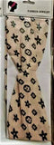 LV Inspired Hair Bands