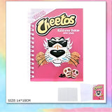 Snack Inspired Printed Spiral Notebook