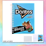 Snack Inspired Printed Spiral Notebook